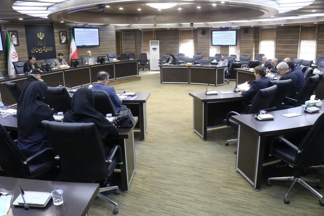 برگزاری جلسه کارگروه ساماندهی گندم، آرد و نان آذربایجانغربی