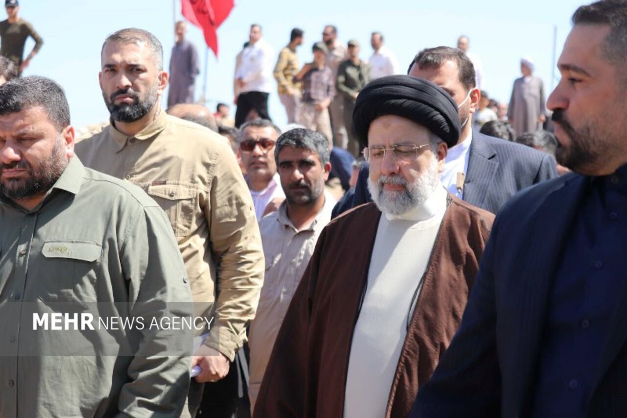 سخنرانی رئیس جمهور در جمع راهیان نور