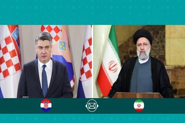 رئیس جمهور کرواسی عید نوروز را به حجت الاسلام رئیسی تبریک
گفت