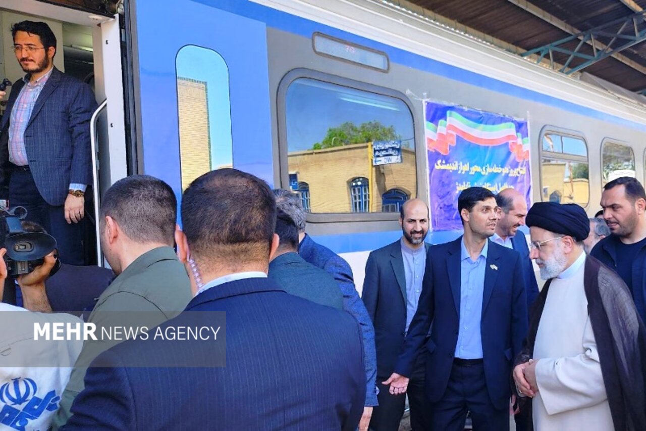 ۷۰ کیلومتر از پروژه ریلی دوخطه محور اهواز – اندیمشک افتتاح
شد