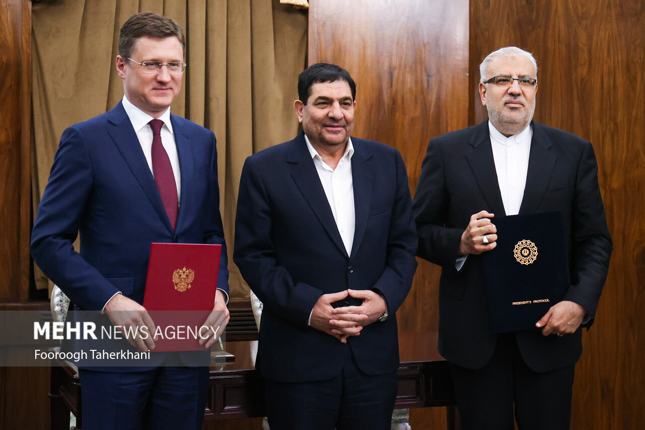 دیدار معاون نخست وزیر روسیه با معاون اول رئیس جمهور