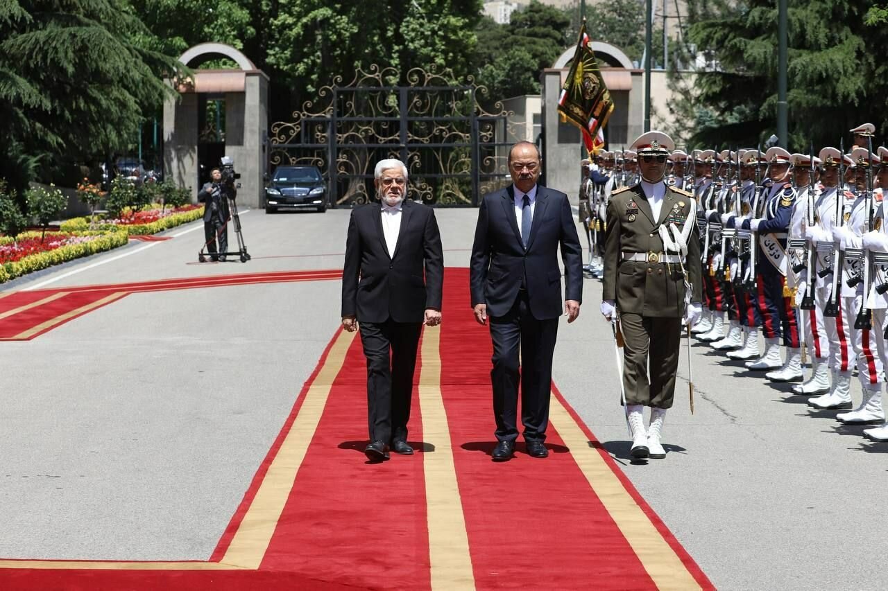 استقبال رسمی معاون اول رئیس‌جمهور از نخست وزیر
ازبکستان