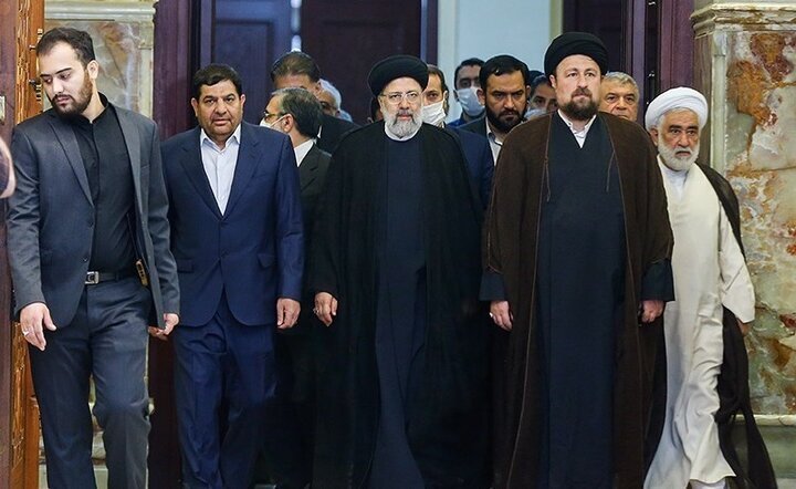 رئیس‌جمهور و اعضای هیئت دولت با آرمان‌های امام تجدید میثاق
کردند