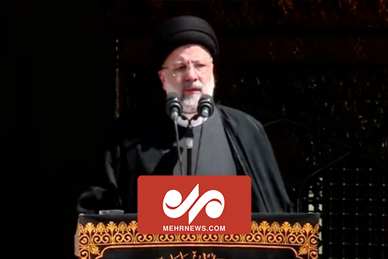 رئیسی: خون شهدای ما به نام حسین، چهره جاهلیت مدرن را برملا
کرد