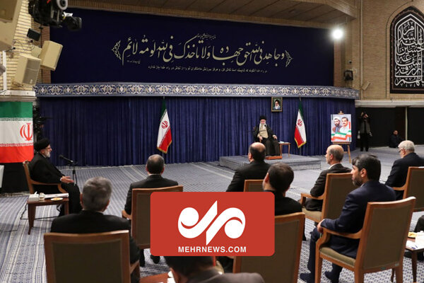 فیلم سخنرانی کامل رئیس جمهور در دیدار با مقام معظم
رهبری