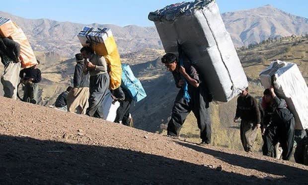 کارت مجاز کولبری در کرمانشاه صادر شد
