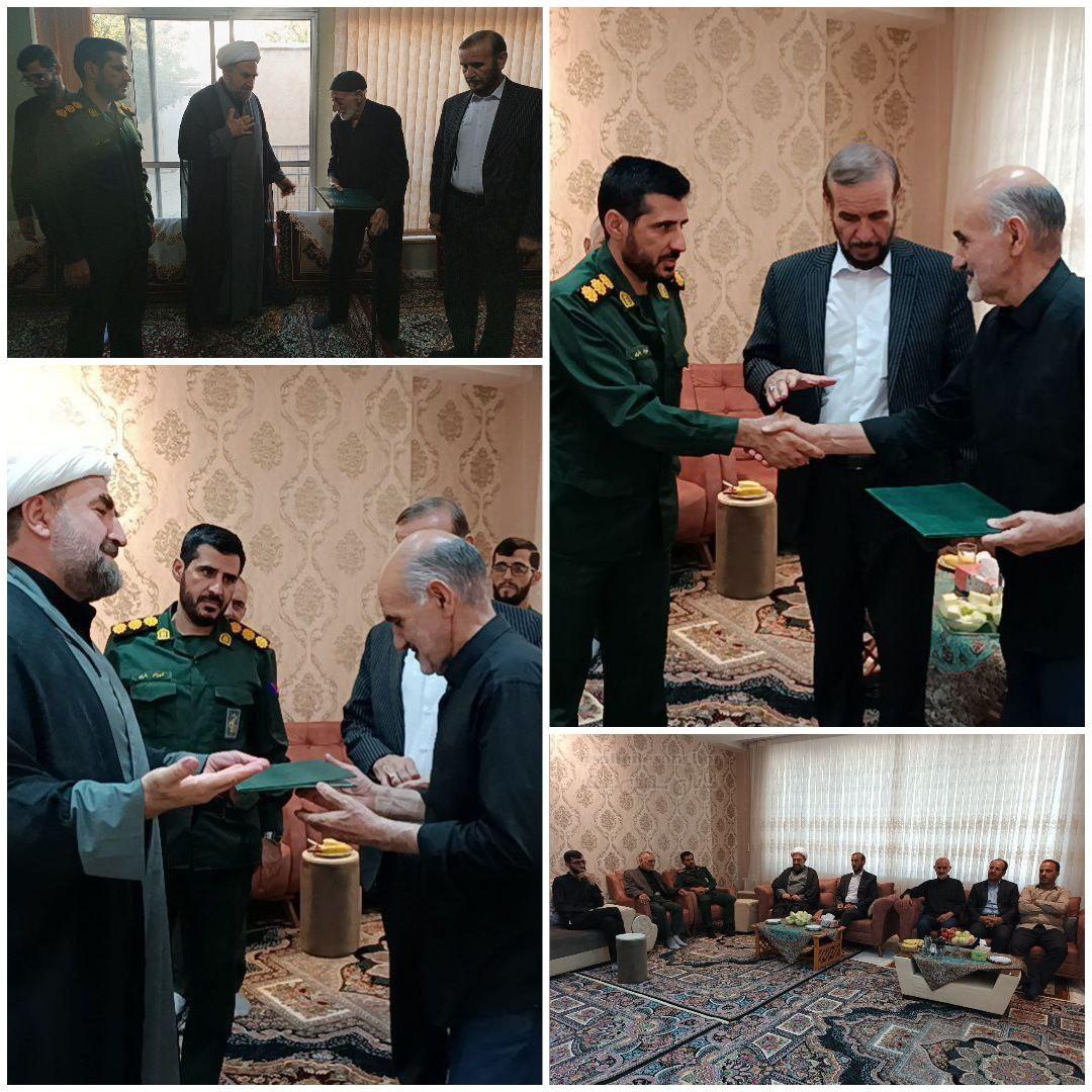 با حضور جمعی از مسئولین انجام گرفت؛ دیدار و تجلیل از خانواده‌های معظم شهداء سنقروکلیایی