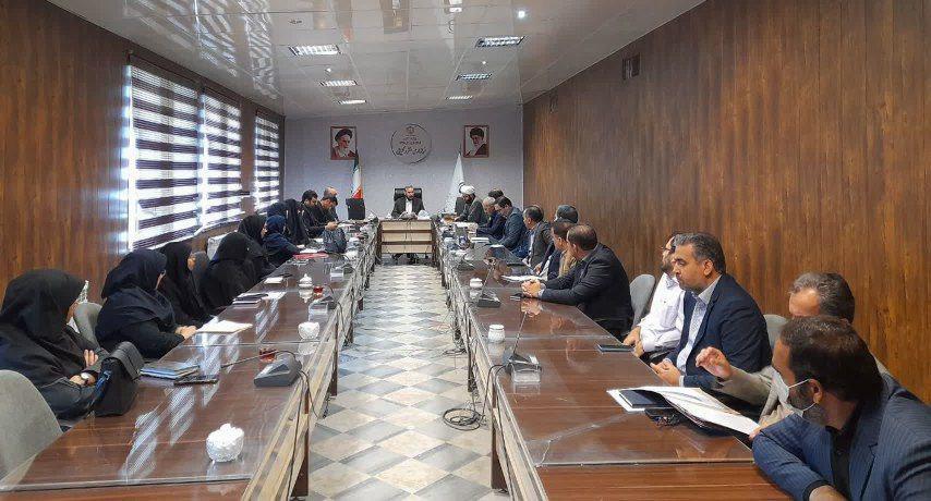 با حضور جمعی از مسئولین ذیربط؛ جلسه ستاد خانواده و جمعیت در شهرستان سنقروکلیایی برگزار گردید