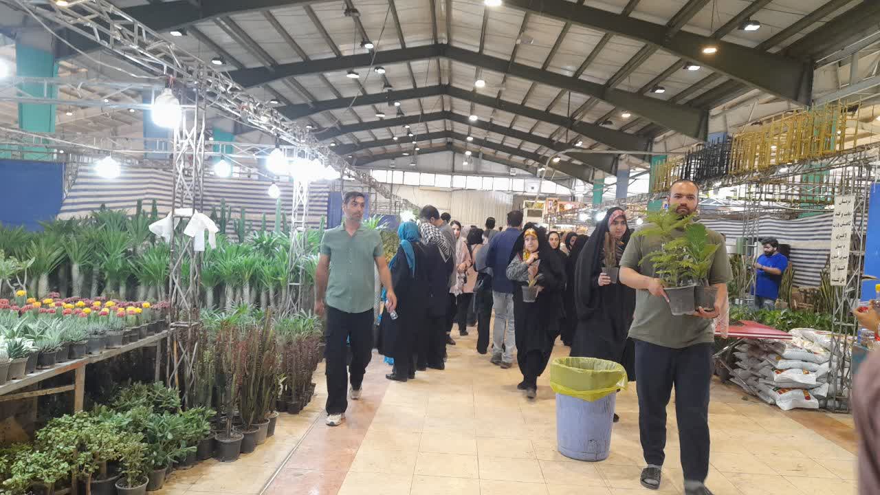 برپایی نمایشگاه گل و گیاه  استان ها در کرمانشاه