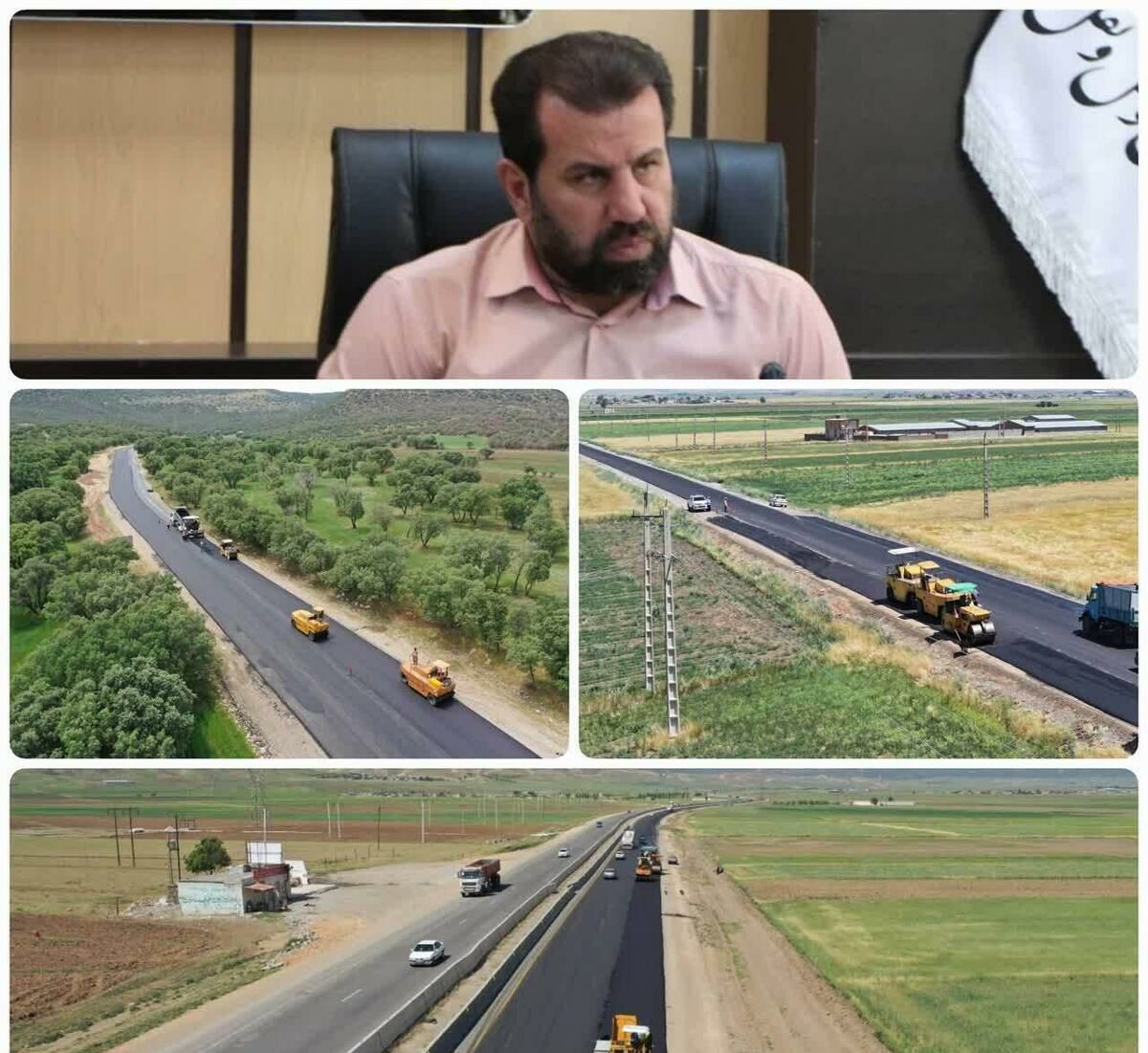 اجرای ۵۴۰ کیلومتر عملیات آسفالتی در راه‌های کرمانشاه/ رکورد ۱۰ ساله شکست