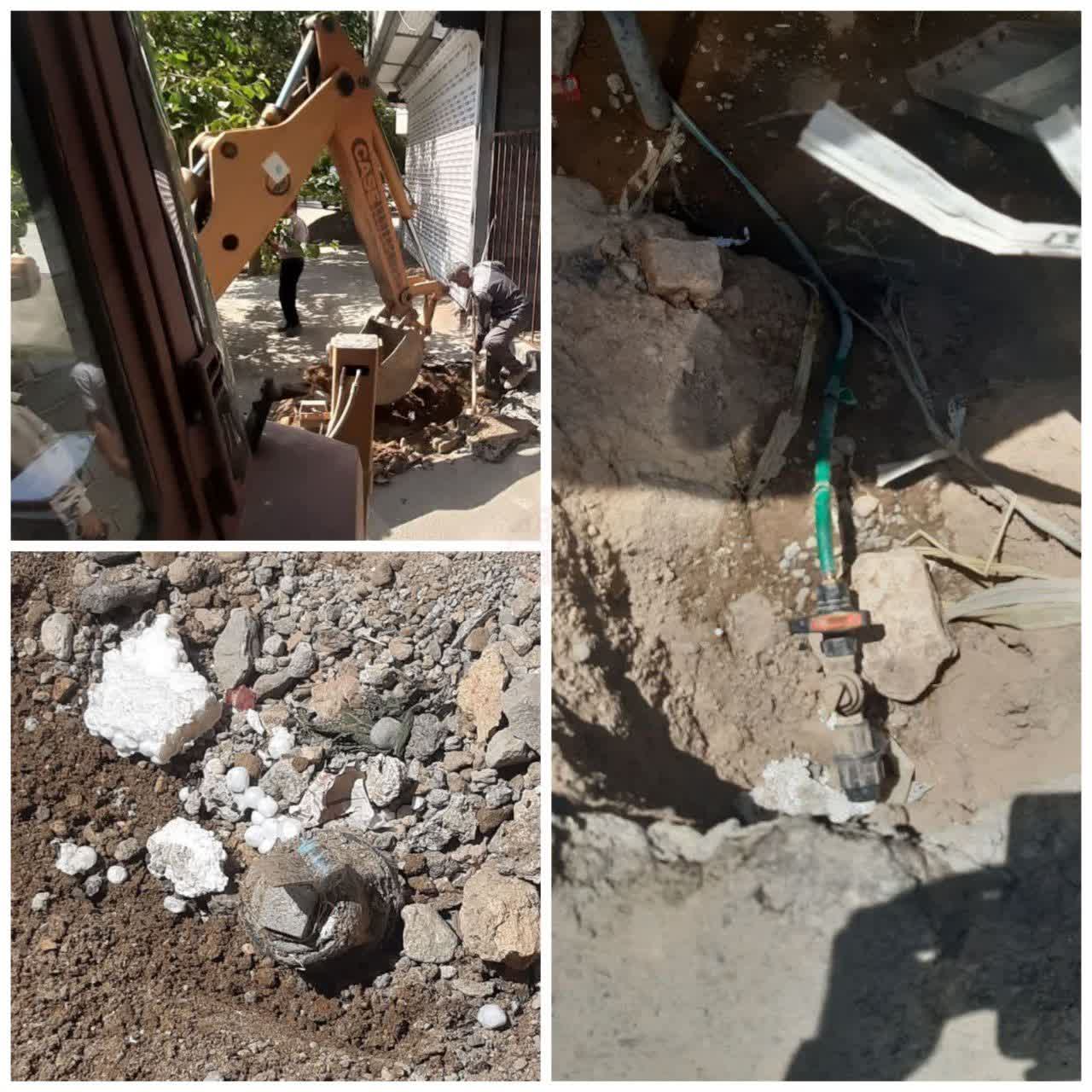 کشف ۲۵۰ انشعاب غیرمجاز در شهرستان سنقروکلیایی