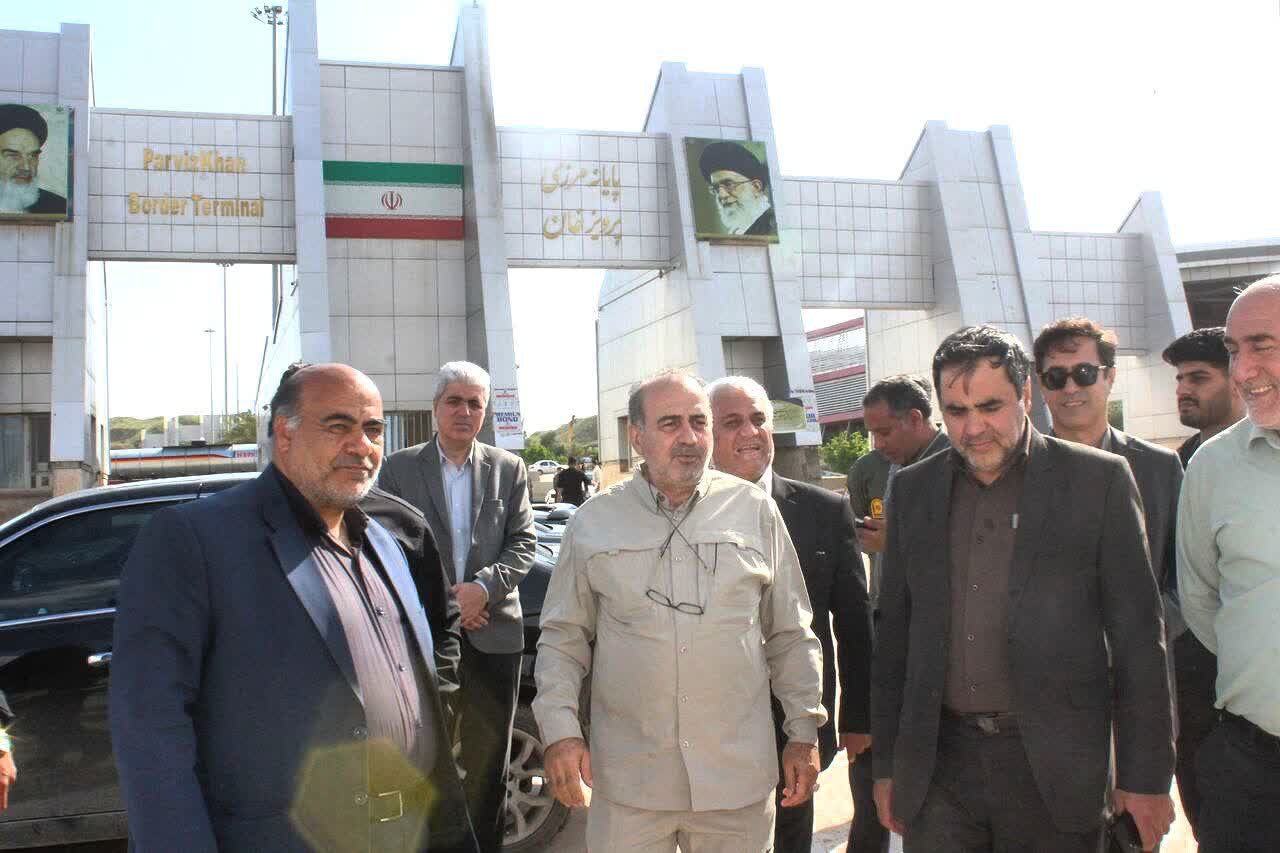 مدیرکل مرزی وزارت کشور: مرز پرویزخان رتبه دوم صادرات غیرنفتی کشور را کسب کرد