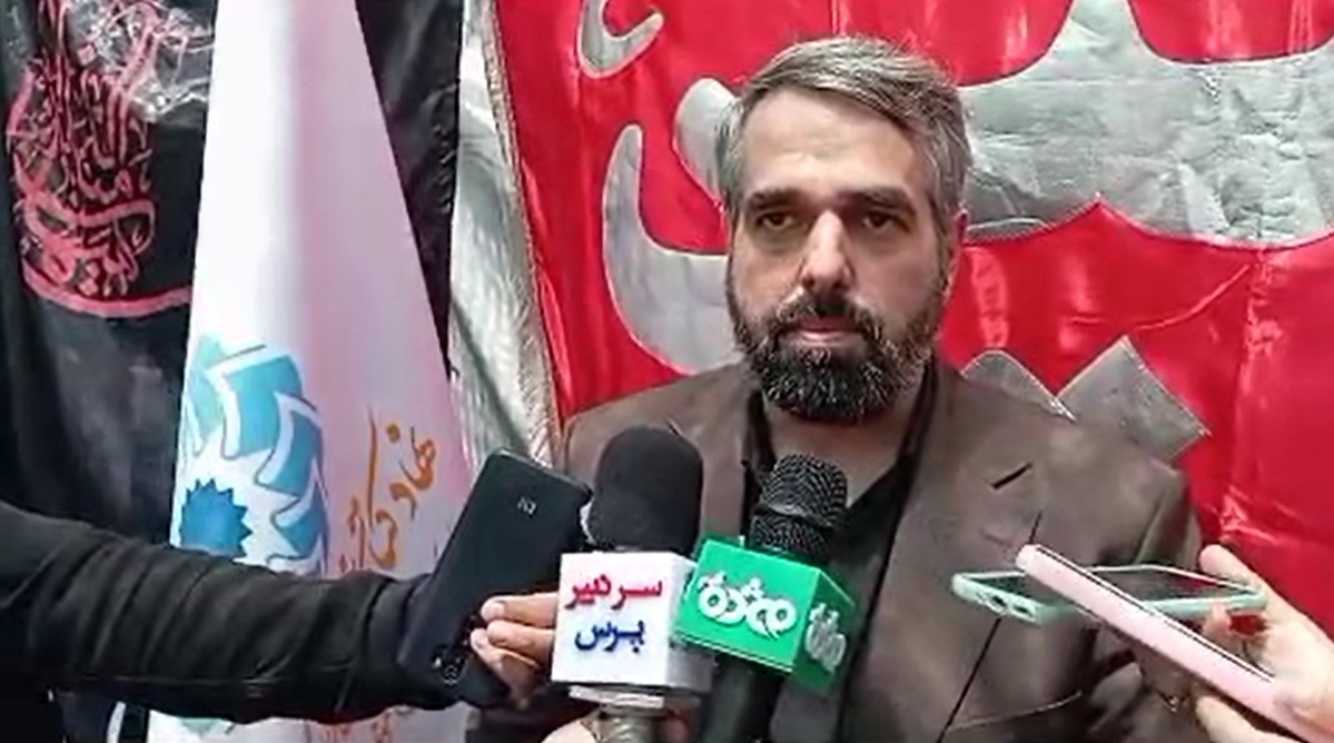 بازدید دستیار مدیرکل نهاد کتابخانه‌های عمومی کشور از موکب کتابخانه‌های استان کرمانشاه در مرز خسروی