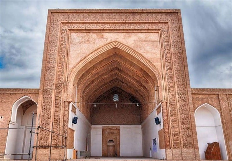روایت تسنیم از شکوه مسجد جامع گناباد / مسجدی با کتیبه‌های کوفی قرن هفتم