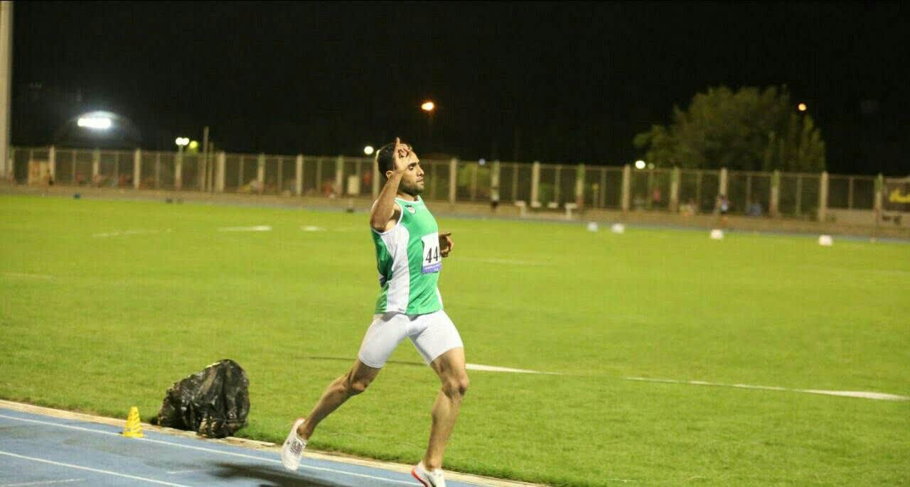 قهرمانی و رکورد شکنی حسین کیهانی در مسابقات دو و میدانی قهرمانی باشگاههای کشور