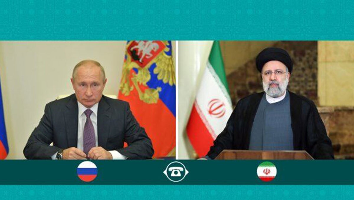 مکالمه تلفنی روسای جمهور ایران و روسیه درباره عملیات «وعده صادق»
