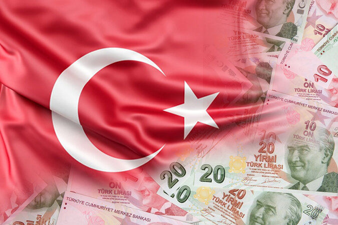 نرخ برابری لیر ترکیه به بالاترین سطح ۶ ماهه رسید
